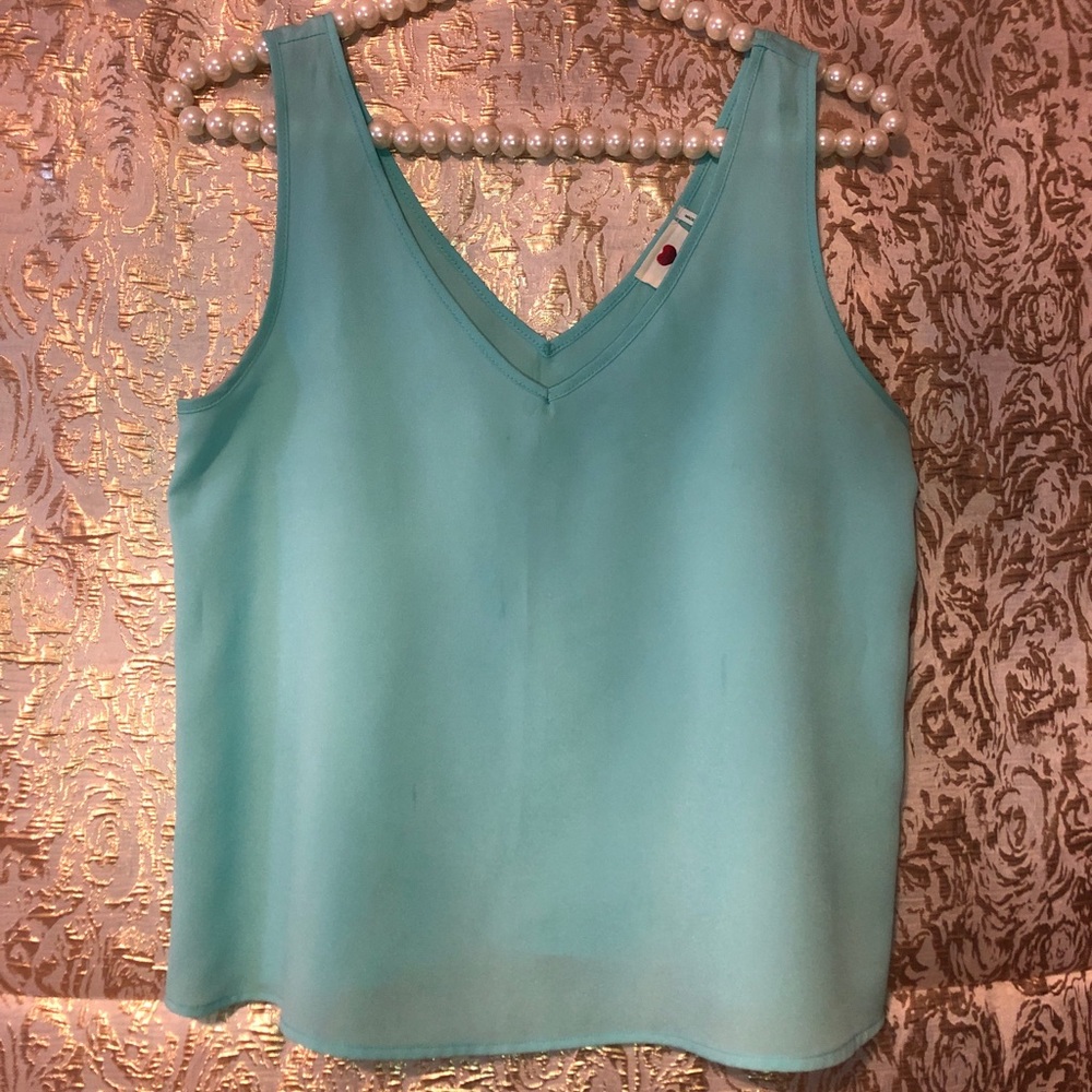 Flowy top.